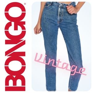 VINTAGE Bongo Acid Washes Mom High Waisted Jeans, 7 - EUC